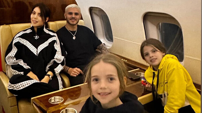 Mauro Icardi, Ailesiyle İstanbul'a Geliyor