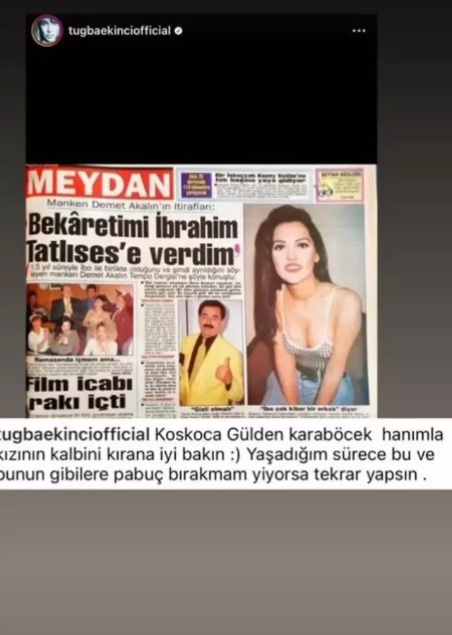 Demet Akalın Ve Tuğba Ekinci'nin Bekaret Polemiği