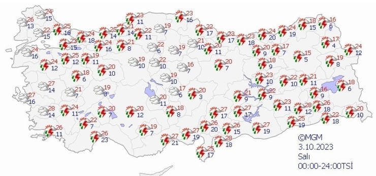 Meteoroloji'den Kuvvetli Yağış Uyarısı: İstanbul, Bursa, Adana Ve Çevrelerinde Tedbirli Olun!