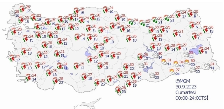 Meteoroloji'den Kuvvetli Yağış Uyarısı: İstanbul, Bursa, Adana Ve Çevrelerinde Tedbirli Olun!