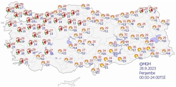 Meteoroloji, İstanbul'da Yağmurun Başladığını Duyurdu!