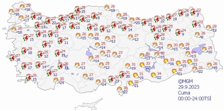 Meteoroloji, İstanbul'da Yağmurun Başladığını Duyurdu!