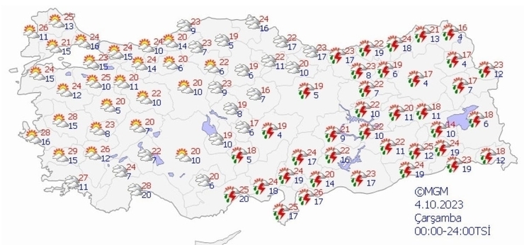 Meteoroloji'den Kuvvetli Yağış Uyarısı: İstanbul, Bursa, Adana Ve Çevrelerinde Tedbirli Olun!