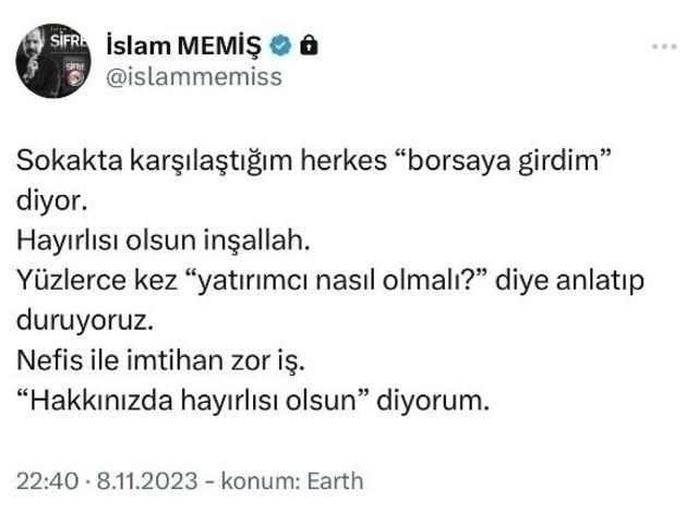 Gram Altın İçin Uzman İslam Memiş'ten Uyarı Ve Güncel Fiyatlar