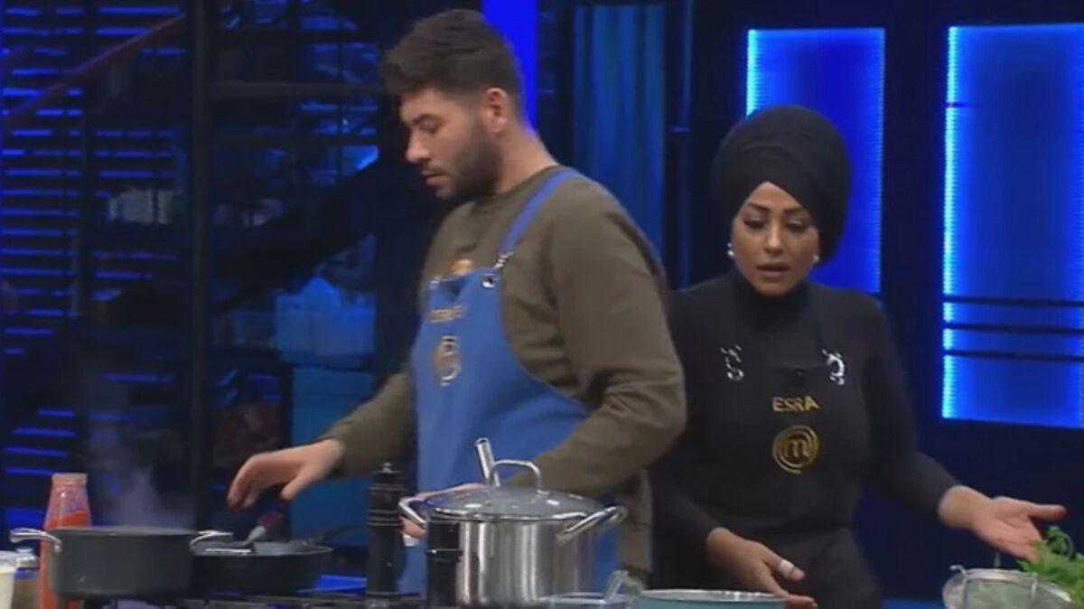 Masterchef All Star'da Sergen Ve Esra Birbirine Girdi!