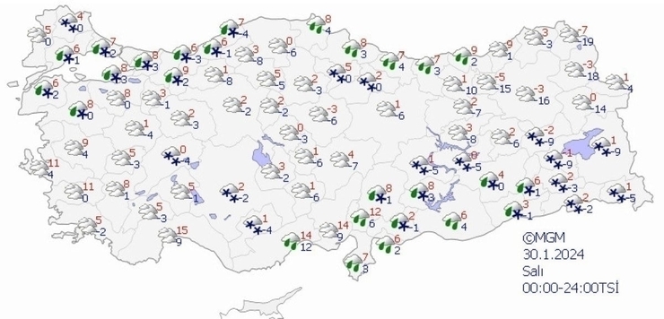 Kuvvetli Kar Yağışı İstanbul'u Vuracak! Meteoroloji Uyardı...