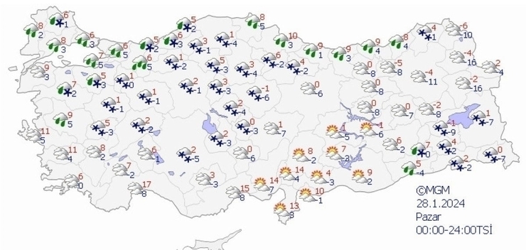 Kuvvetli Kar Yağışı İstanbul'u Vuracak! Meteoroloji Uyardı...