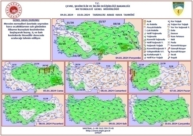 Çarşamba Günü İstanbul'a Kar Yağacak! Meteoroloji Uyardı...