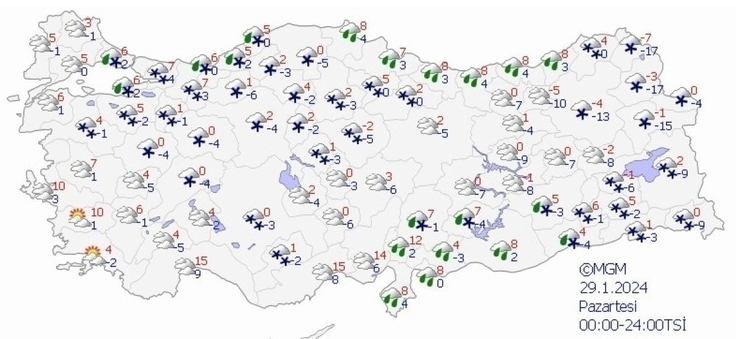 Kuvvetli Kar Yağışı İstanbul'u Vuracak! Meteoroloji Uyardı...