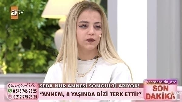 Esra Erol'da Seda Nur 18 Yaşında Pavyonda Çalıştığını Ve Kuma Verildiğin Anlattı!