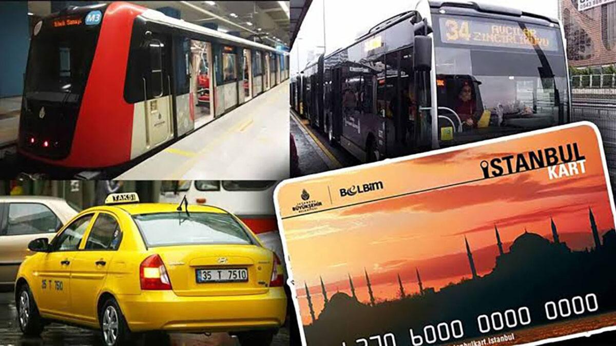 İstanbul'da ulaşım ücretlerine yapılan zam kararıyla toplu taşıma ücretleri...