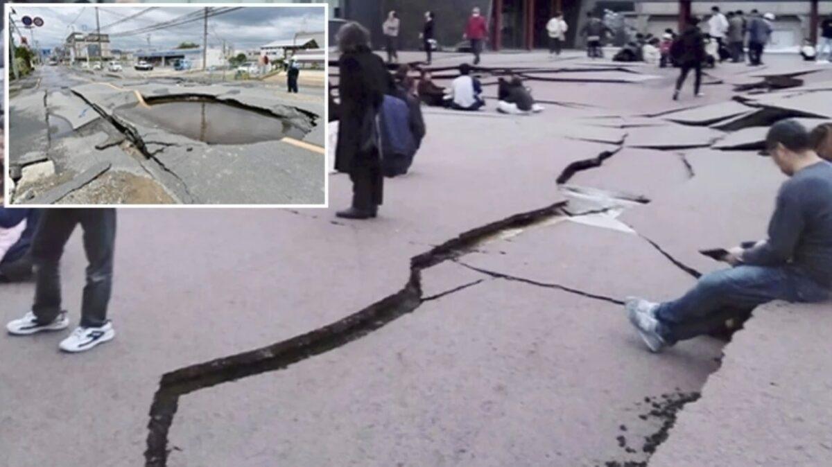 Japonya'da meydana gelen 7.6 büyüklüğündeki depremde 24 kişi hayatını kaybe...