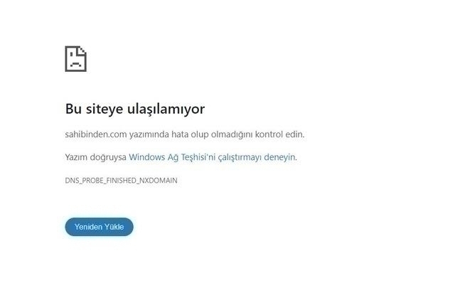 Sahibinden.com'a Girilmiyor, Çöktü Mü?