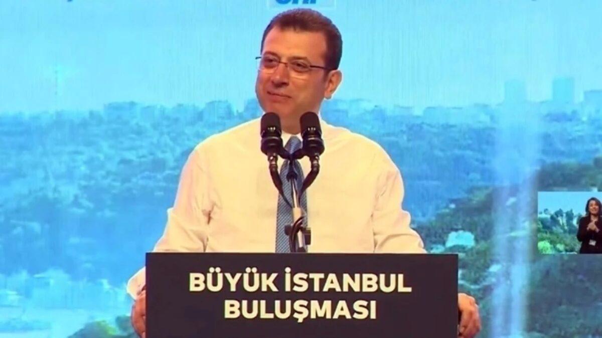 İstanbul'da CHP'nin ilçe belediye başkan adaylarını tanıttığı toplantıda İm...