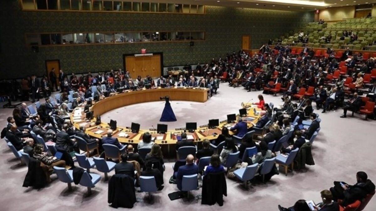 ABD, BM Güvenlik Konseyi'nde Gazze'de acil insani ateşkes talep edilen kara...