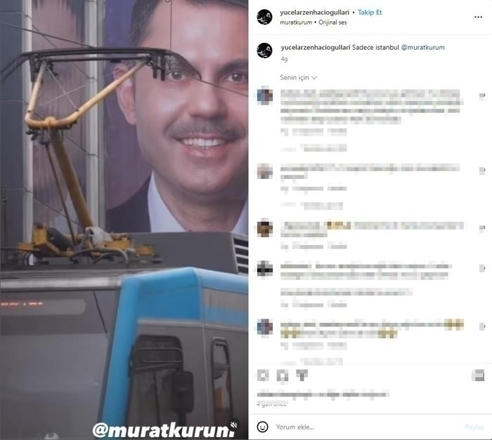 Ünlülerden Murat Kurum'a Tam Destek!