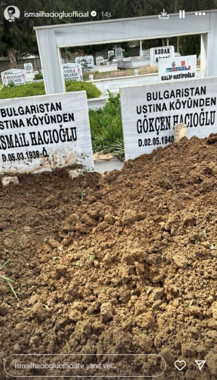 İsmail Hacıoğlu, Annesinin Ölümünü Instagram'da Duyurdu