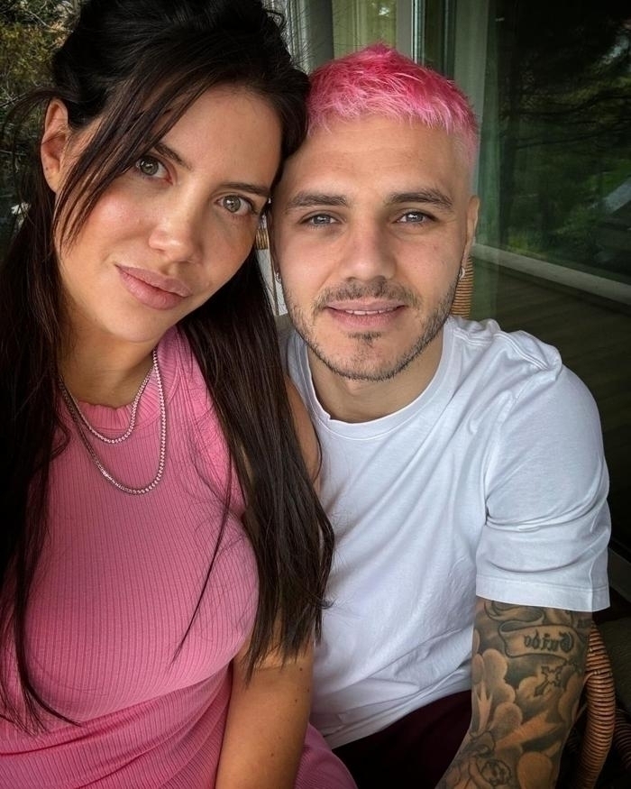 Mauro Icardi, Pembe Saçlarıyla Gündemde