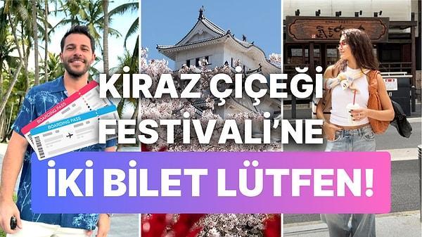 Hande Erçel Ve Hakan Sabancı, Japonya'da Sakura Çiçeklerini Görmek İçin Seyahat Etti