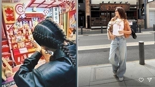 Hande Erçel Ve Hakan Sabancı, Japonya'da Sakura Çiçeklerini Görmek İçin Seyahat Etti