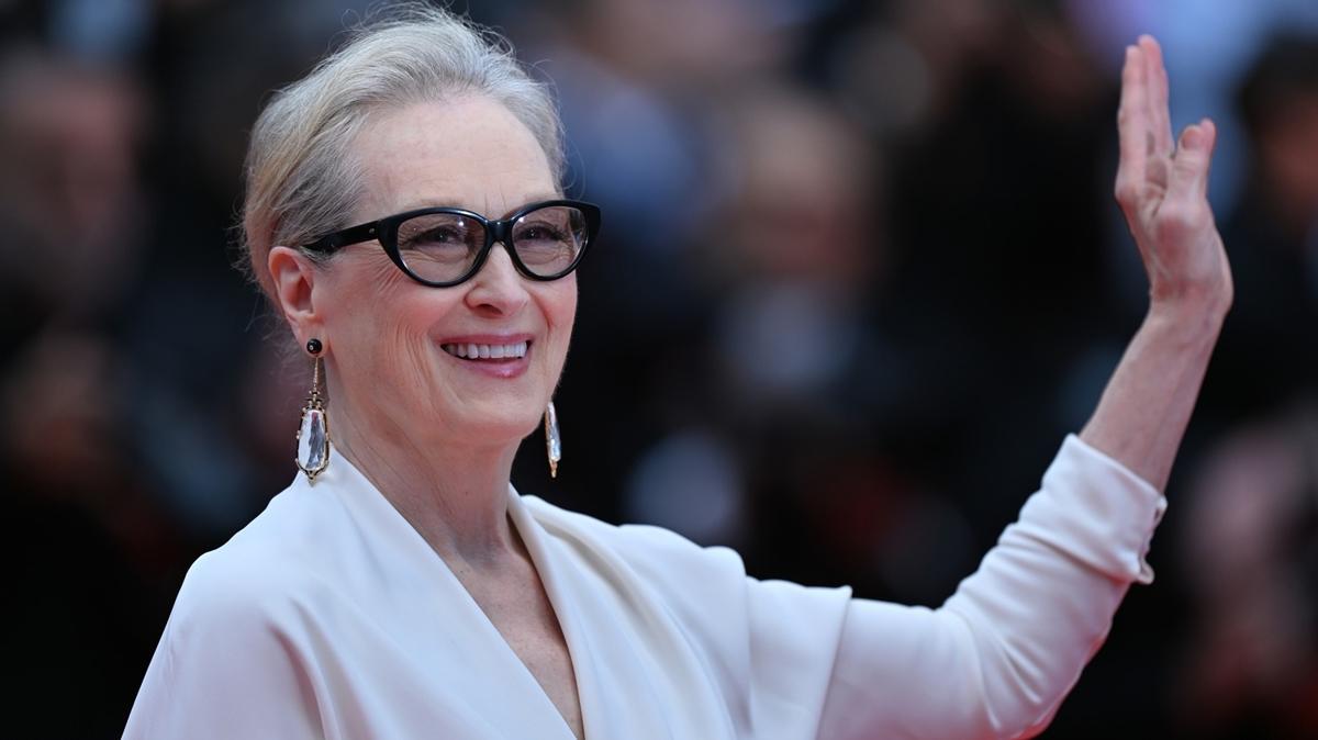 Meryl Streep, Cannes Film Festivali'nde Altın Palmiye Onur Ödülü Aldı