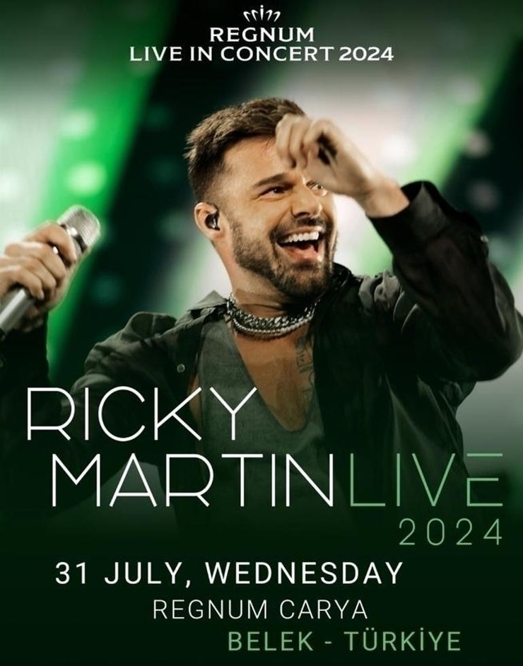 Ricky Martin, Türkiye'de Konser Verecek – Müzik Haberleri