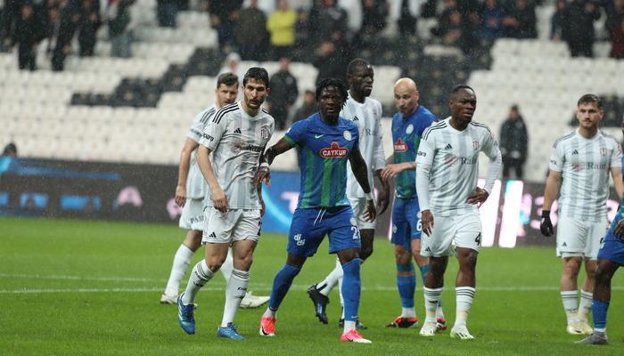 Beşiktaş, Çaykur Rizespor'u 3-2 Yendi