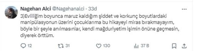 Nagehan Alçı, Evliliği Boyunca Şiddet Gördüğünü İtiraf Etti