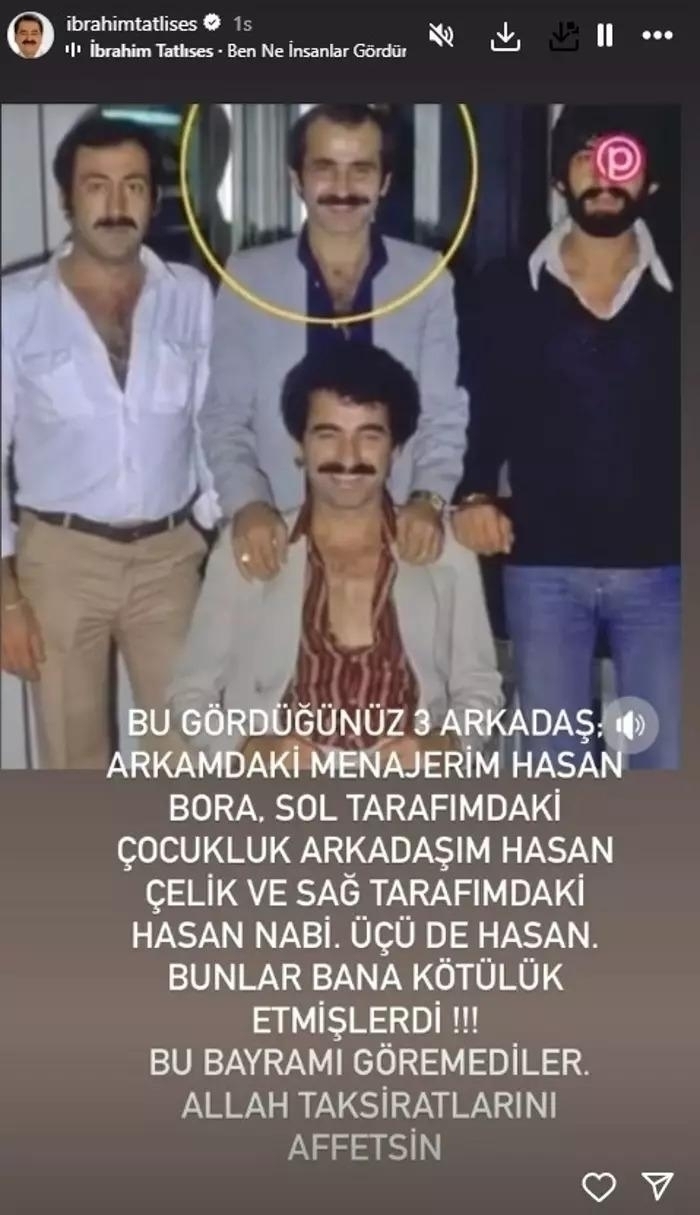 İbrahim Tatlıses'in Açıklamalarına Hasan Bora'nın Oğlundan Cevap Geldi