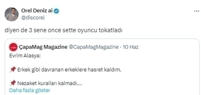 Evrim Alasya'nın Oyuncu Tokatladığı İddiaları Gündemde