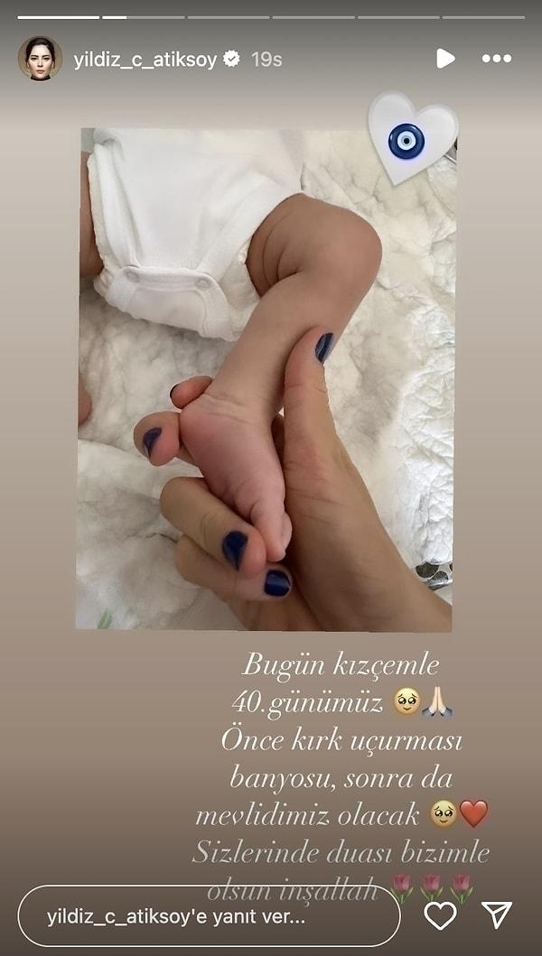 Yıldız Çağrı Atiksoy Ve Berk Oktay Kızları Mira Milena'nın Doğum Gününü Kutladı!