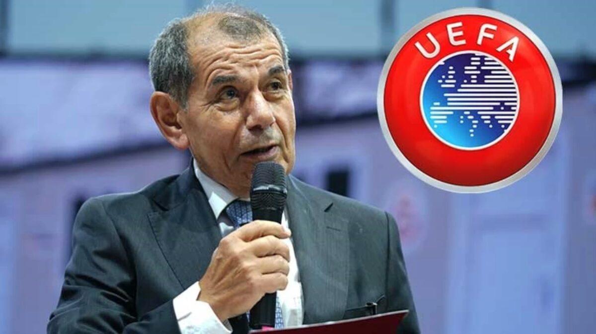 Galatasaray Başkanı Dursun Özbek, negatif öz sermaye vaziyetinin UEFA'nın d...
