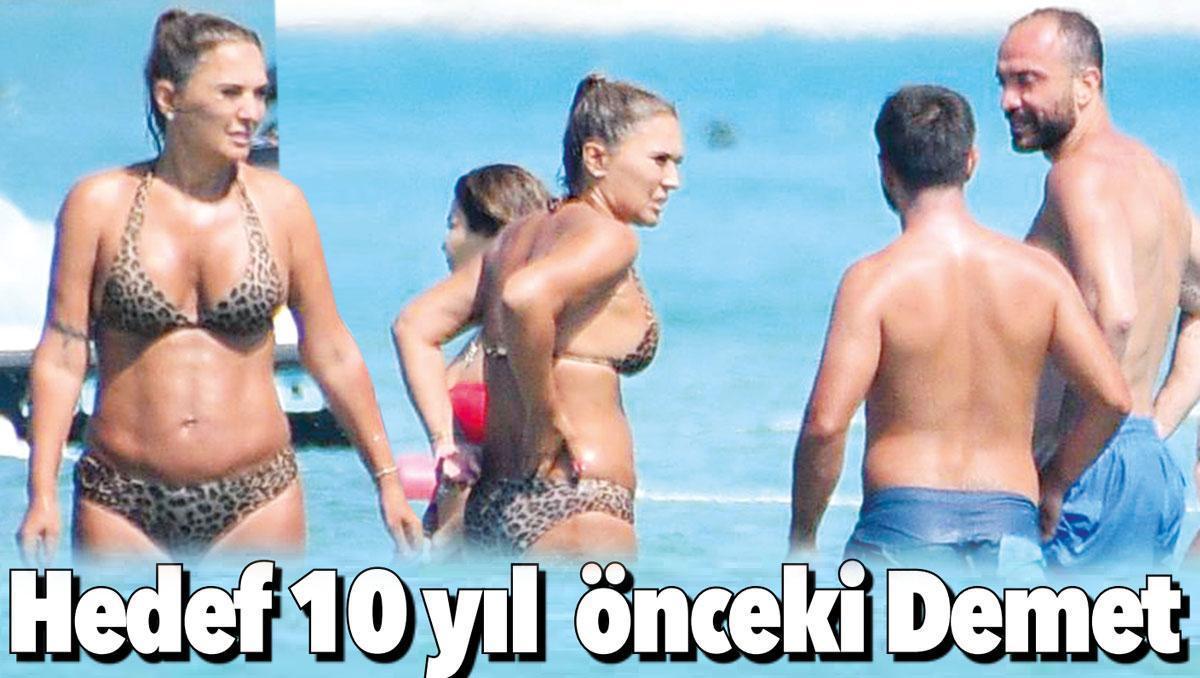 Meşhur şarkıcı Demet Akalın, liposuction operasyonu geçirerek 6 kilo yağ al...