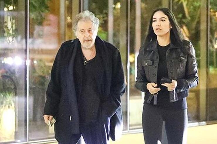 Al Pacino ve 30 yaşındaki sevgilisi Noor Alfallah: 14 aylık çocuklarıyla flaş poz!