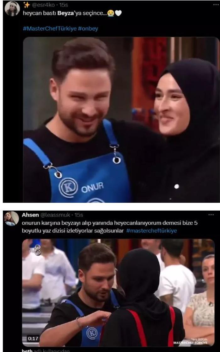 MasterChef'te Beyza ve Onur'un Yakınlığı Gündem Oldu! Aşk mı, Kardeşlik mi?