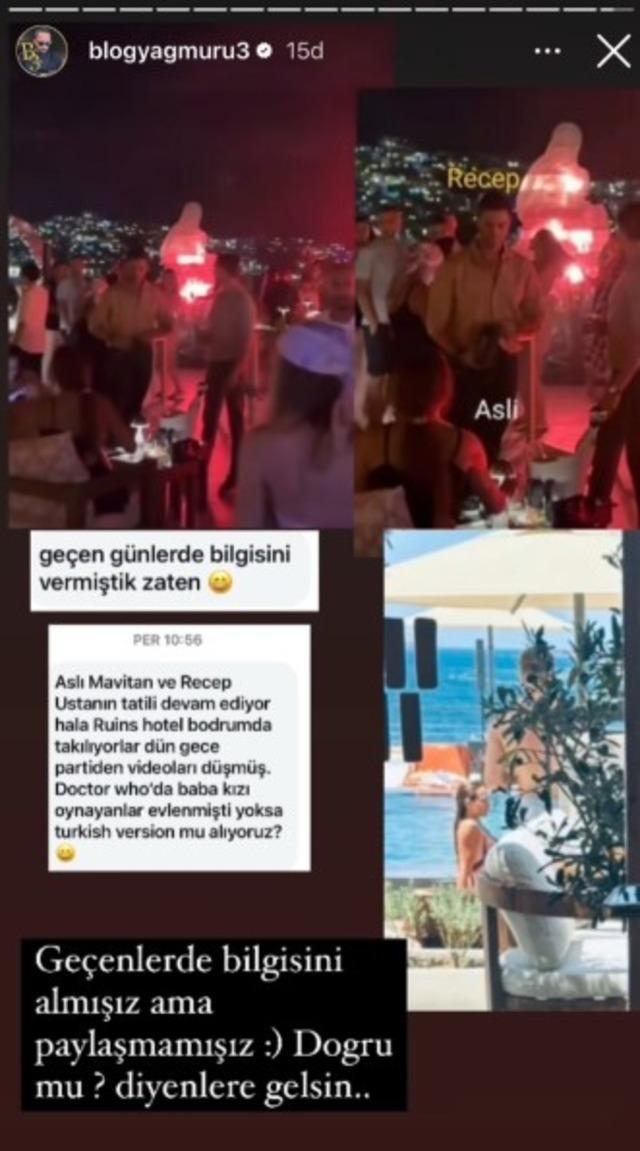 Dizi Setinde Aşk İddiası: Aslı Mavitan ve Recep Usta'nın Tatil Görüntüleri Gündem Oldu