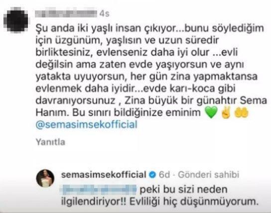 Sema Şimşek ve sevgilisi Çeşme'de tatil yaparken görüntülendi, evlilik eleştirilerine yanıt verdi!