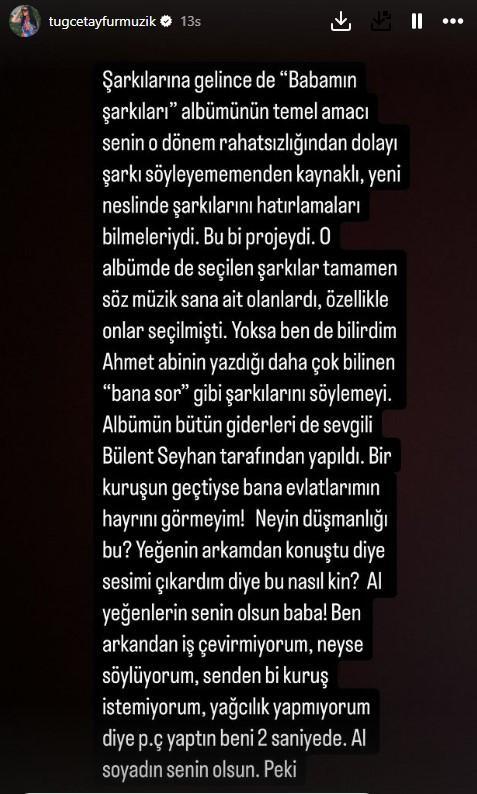 Ferdi Tayfur'un Davası Sonrası Kızı Tuğçe Tayfur'dan Cevap: "Allah Var Gam Yok"