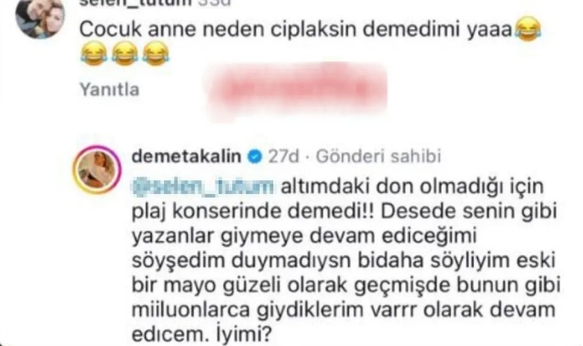 Demet Akalın’ın Gülşen’i kınadıktan sonra transparan kıyafetle sahne alması tartışma yarattı