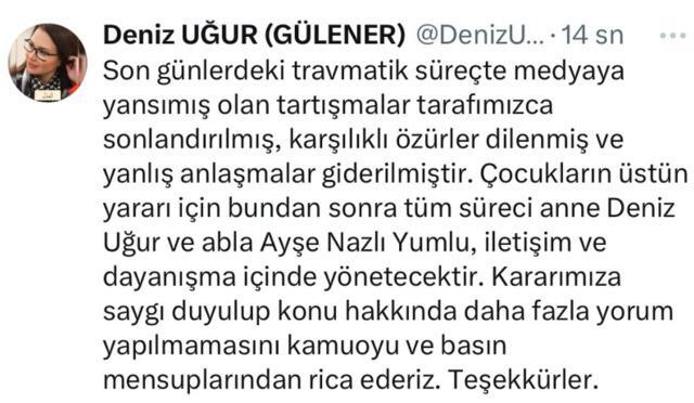 Reha Muhtar'ın entübe edilmesinin ardından Deniz Uğur'dan dikkat çeken suçlama ve açıklamalar