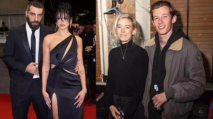 Aşk tatili: Dua Lipa ve Callum Turner'dan Ibiza'da el ele mutlu anlar