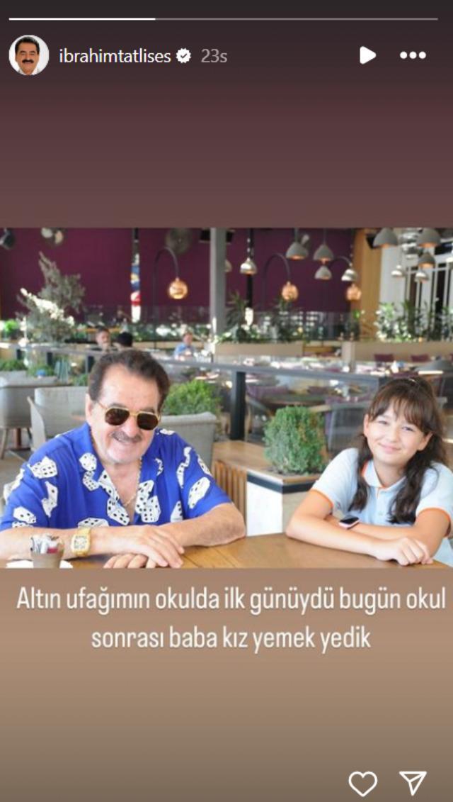 İbrahim Tatlıses'in Kızı Elif Ada, Okula Başladı ve Babasının Kopyası Olarak Göz Dolduruyor!