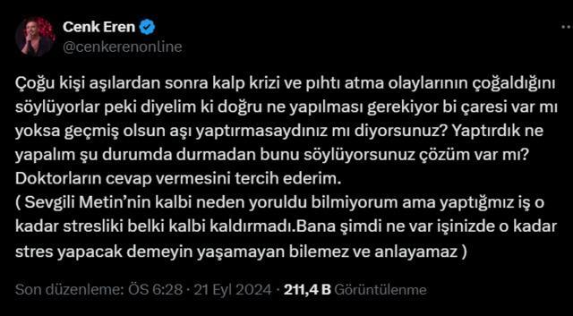 Metin Arolat'ın vefatı sonrası sosyal medyada aşı tartışmaları alevlendi, uzmanlar yanıtladı!