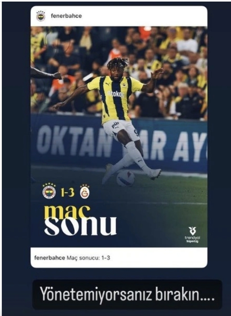 Engin Polat'tan Fenerbahçe yönetimine derbi sonrası sert eleştiri mesajı!