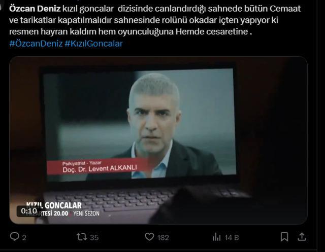 Özcan Deniz, Kızıl Goncalar'da tarikatların kapatılmasını istedi! Dizinin yeni bölümü merakla bekleniyor