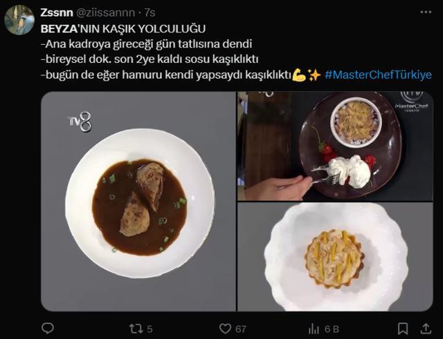 MasterChef'te Beyza'nın Hurma Tatlısı Şeflerden Tam Puan Aldı! Eleme Potasında 7 Yarışmacı Var