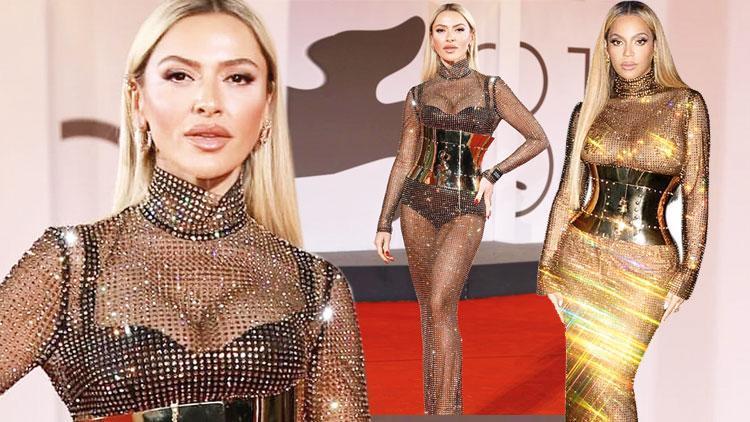 Ünlü şarkıcı Hadise ve oyuncu Kerem Bürsin, Lexus'un davetiyle 81. Uluslararası...