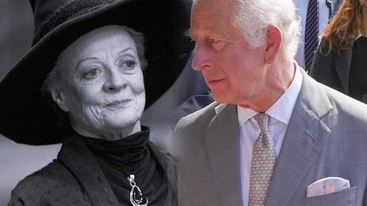 Kral Charles’tan Dame Maggie Smith için kayıp mesajı: Ulusal hazineyi kaybettik