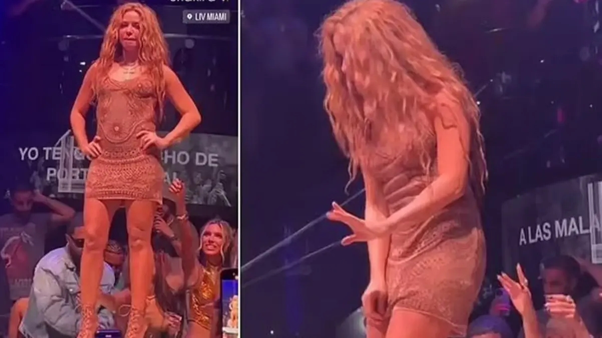 Shakira, İzleyicilerin Etek Altı Görüntülerini Çekmeye Çalışması Üzerine Sahneyi Terk Etti