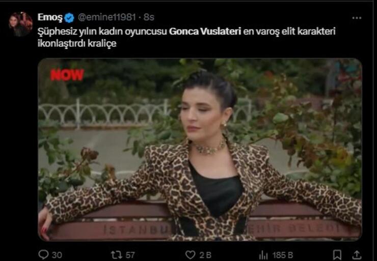 Gonca Vuslateri, Leyla: Hayat Aşk Adalet dizisinde sokakta dans ederek dikkatleri üzerine çekti!